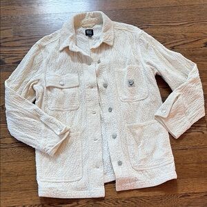 BDG Cream Utility Jacket